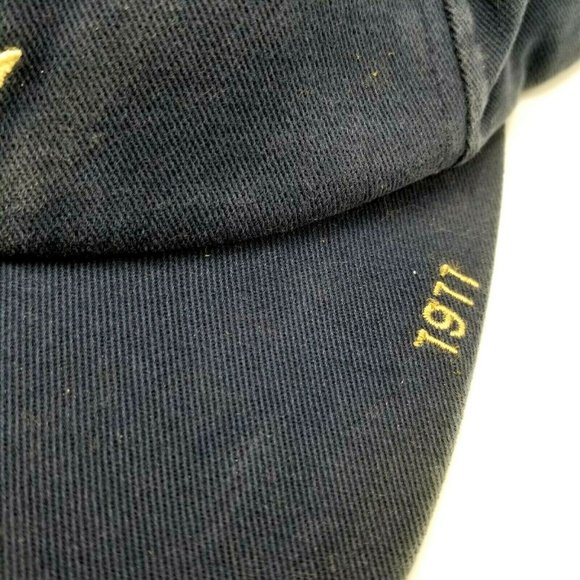 Ames Golf Iowa Sports Hat Cap Navy Blue Strapback - Picture 3 of 7